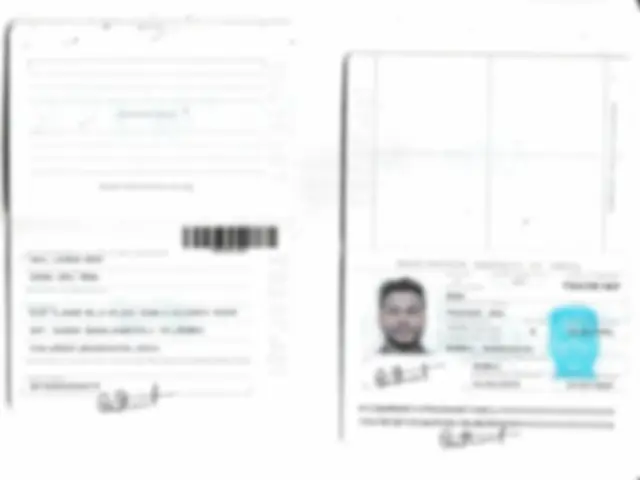 Sample passport reference — tap to upload yours